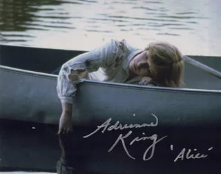 Adrienne King autograph