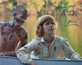 Adrienne King autograph