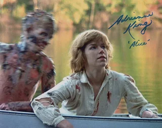 Adrienne King autograph