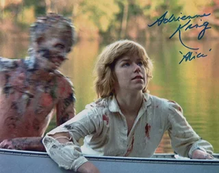 Adrienne King autograph