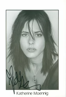 Katherine Moennig autograph
