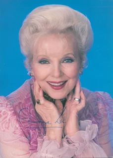 Anna Lee autograph