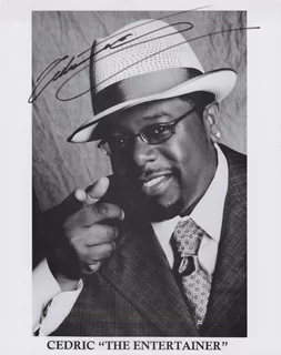 Cedric The Entertainer autograph