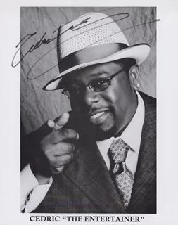 Cedric The Entertainer autograph