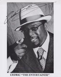 Cedric The Entertainer autograph