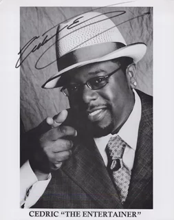 Cedric The Entertainer autograph