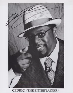 Cedric The Entertainer autograph
