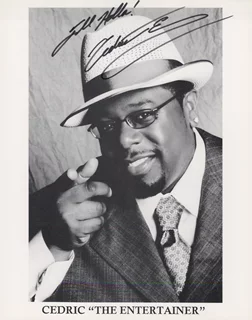 Cedric The Entertainer autograph