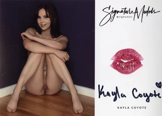 Kayla Coyote autograph