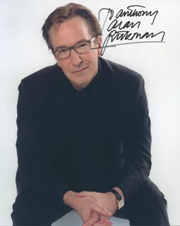 Alan Rickman autograph
