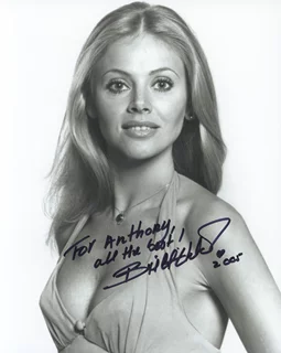 Britt Ekland autograph