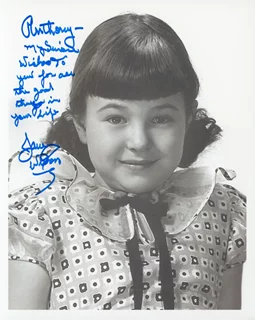 Jane Withers autograph