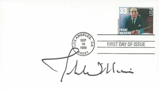 John Williams autograph