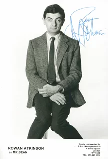 Rowan Atkinson autograph