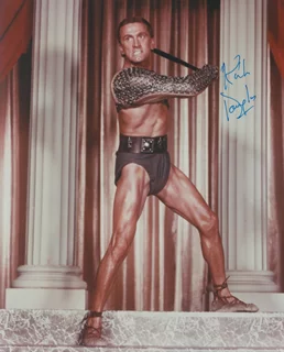 Kirk Douglas autograph