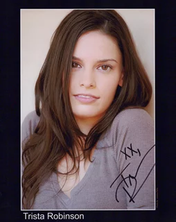 Trista Robinson autograph