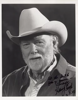 Harry Carey, Jr. autograph