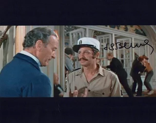 Jean-Paul Belmondo autograph