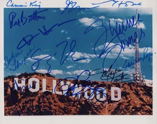 Hollywood Sign autograph