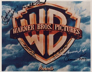 Warner Brothers Logo autograph