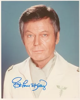 Deforest Kelley autograph
