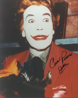 Cesar Romero autograph