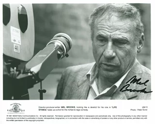 Mel Brooks autograph