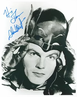 Adam West autograph