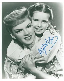 Margaret O'Brien autograph