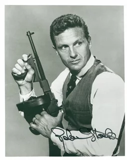 Robert Stack autograph