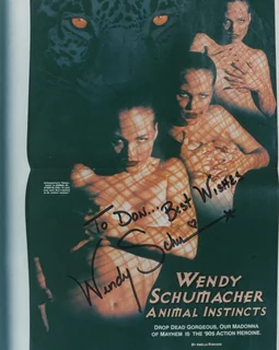 Wendy Schumacher autograph