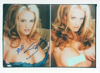 Stormy Daniels autograph