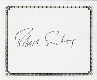 Robert Silverberg autograph