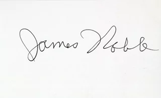 James Noble autograph