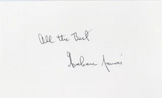 Graham Jarvis autograph