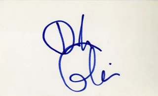 Dick Gautier autograph