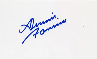 Dennis Farina autograph