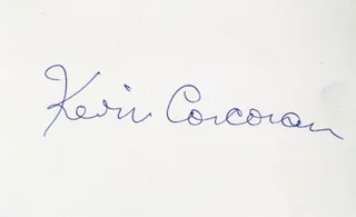 Kevin Corcoran autograph