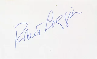 Robert Loggia autograph