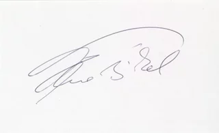 Theodore Bikel autograph