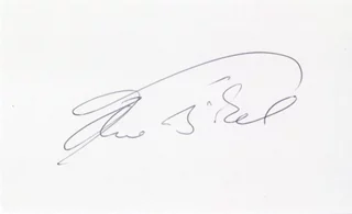 Theodore Bikel autograph