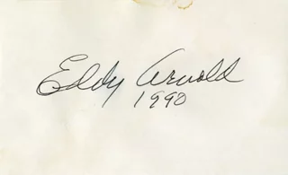 Eddy Arnold autograph