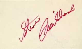 Steve Railsback autograph