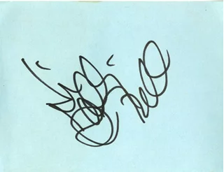 Sally Field autograph