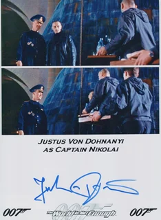 Justus Von Dohnanyi autograph
