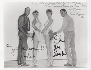 Sue Ane Langdon autograph