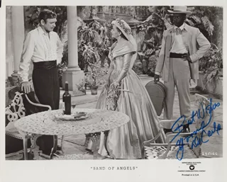 Yvonne DeCarlo autograph