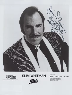Slim Whitman autograph