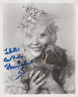 Mary Carlisle autograph
