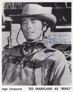 Ted Markland autograph